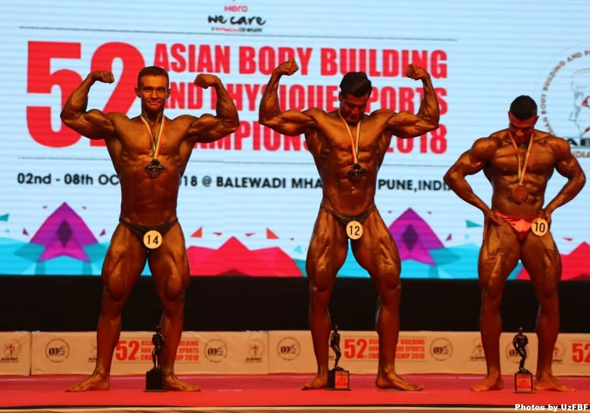 52-й Чемпионат Азии по Бодибилдингу и Фитнесу 2018 (ABBF-WBPF)