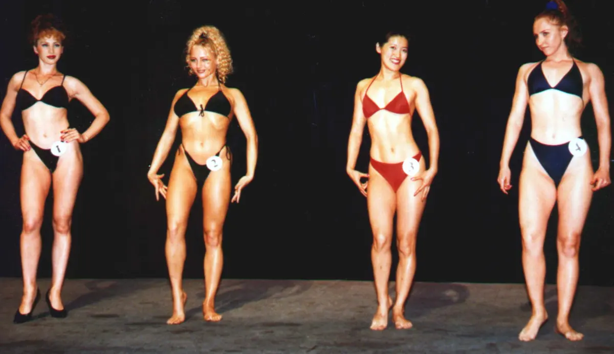 A frame from the «Mr. and Ms. Tashkent 1999» tournament in the federation archive