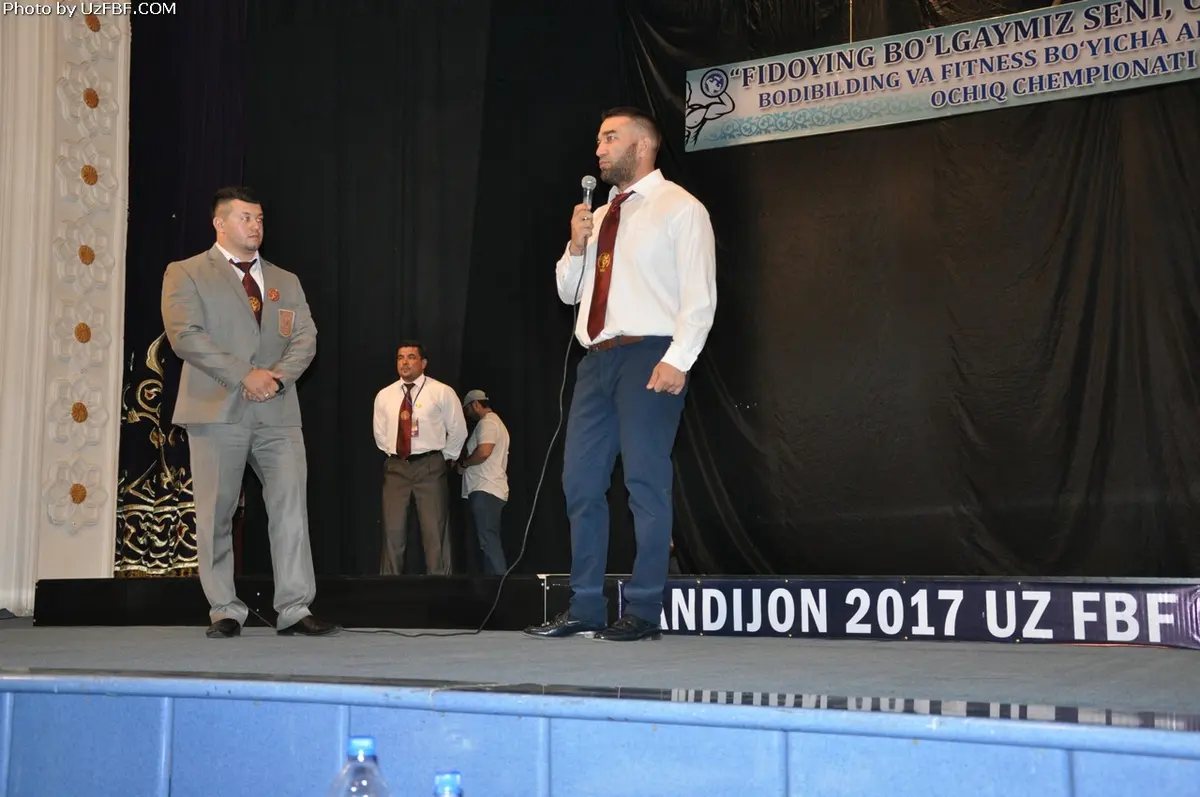 Bodibilding va fitnes boʻyicha Andijon viloyati ochiq chempionati 2017